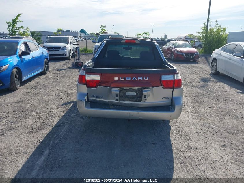 2003 Subaru Baja VIN: 4S4BT61C237103696 Lot: 12016582