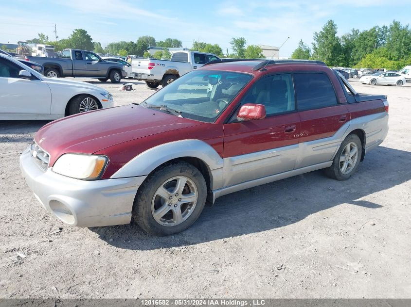 2003 Subaru Baja VIN: 4S4BT61C237103696 Lot: 12016582