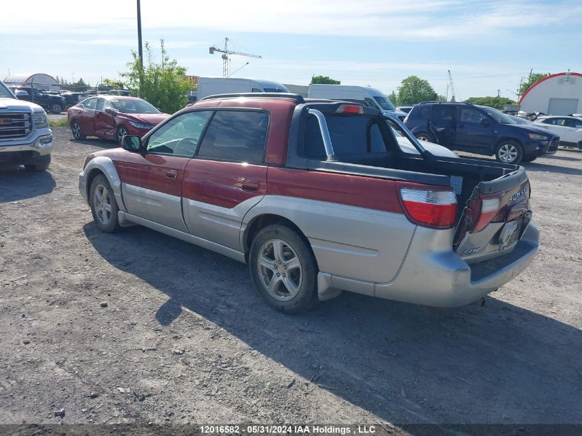 2003 Subaru Baja VIN: 4S4BT61C237103696 Lot: 12016582