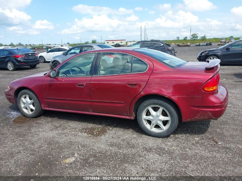 2001 Oldsmobile Alero VIN: 1G3NL52T41C282449 Lot: 12016584