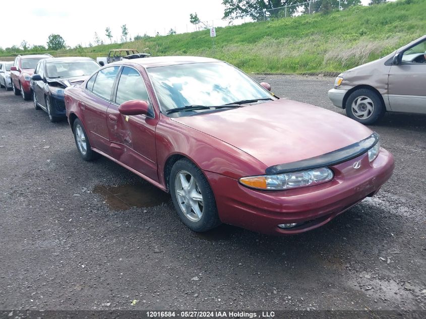 2001 Oldsmobile Alero VIN: 1G3NL52T41C282449 Lot: 12016584