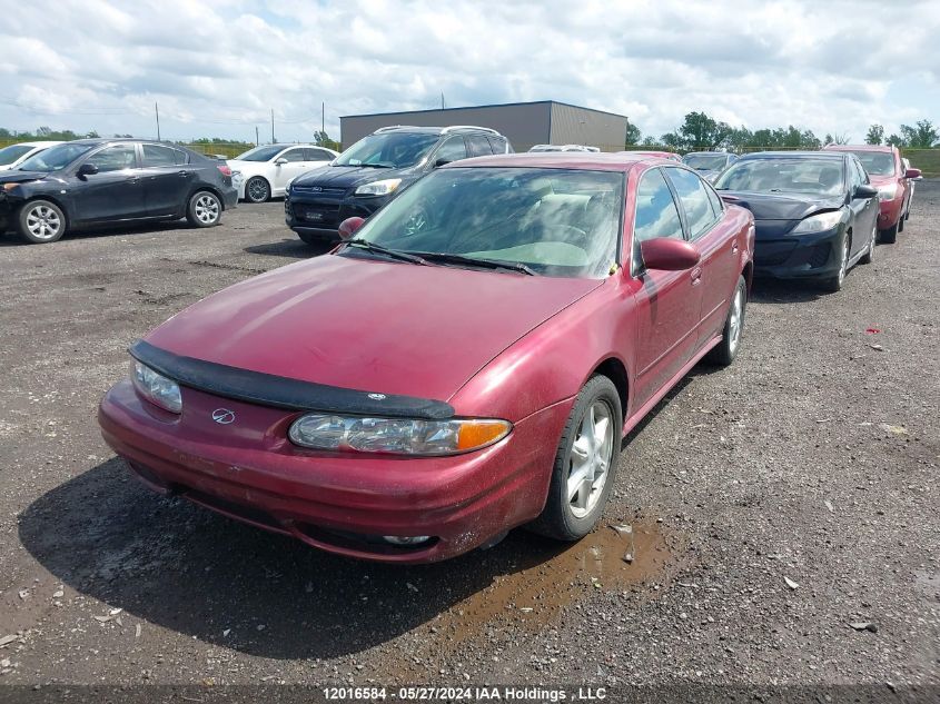 2001 Oldsmobile Alero VIN: 1G3NL52T41C282449 Lot: 12016584