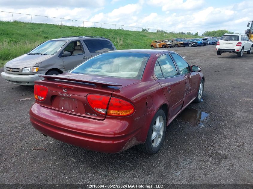 2001 Oldsmobile Alero VIN: 1G3NL52T41C282449 Lot: 12016584