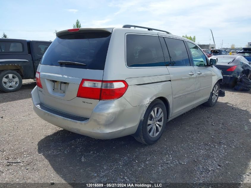 2006 Honda Odyssey Ex VIN: 5FNRL38416B501190 Lot: 12016589