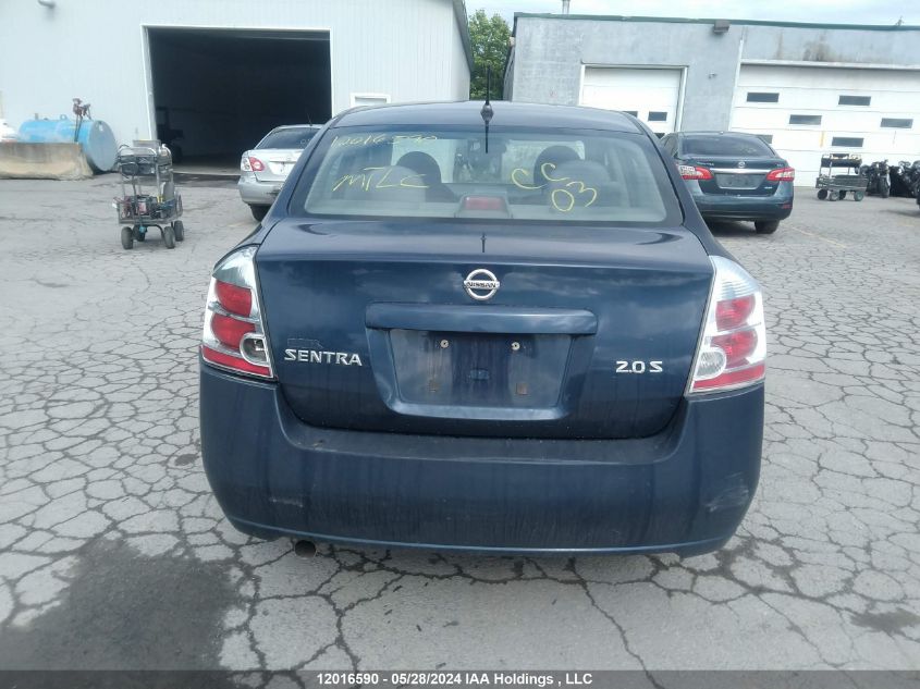 2008 Nissan Sentra VIN: 3N1AB61E18L735566 Lot: 12016590