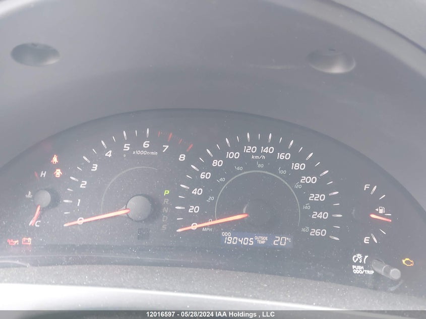 2007 Toyota Camry Le/Xle/Se VIN: 4T1BK46K77U520018 Lot: 12016597