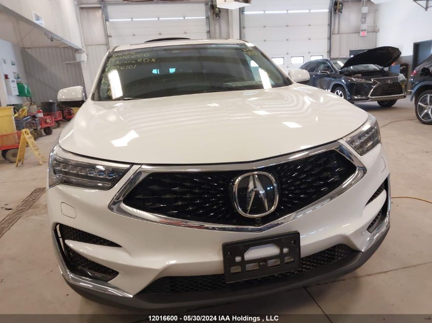 2021 Acura Rdx VIN: 5J8TC2H91ML806101 Lot: 12016600