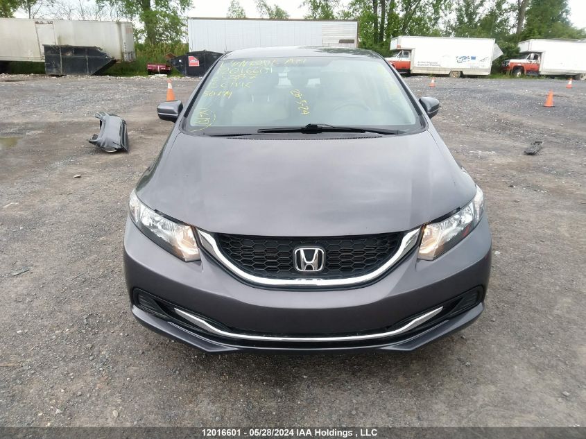 2015 Honda Civic Sedan VIN: 2HGFB2F4XFH055037 Lot: 12016601