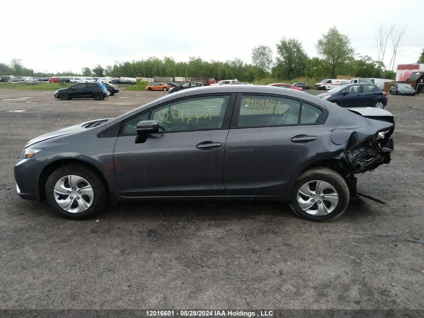 2015 Honda Civic Sedan VIN: 2HGFB2F4XFH055037 Lot: 12016601