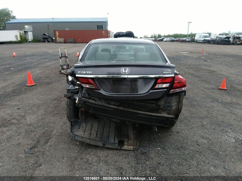 2015 Honda Civic Sedan VIN: 2HGFB2F4XFH055037 Lot: 12016601