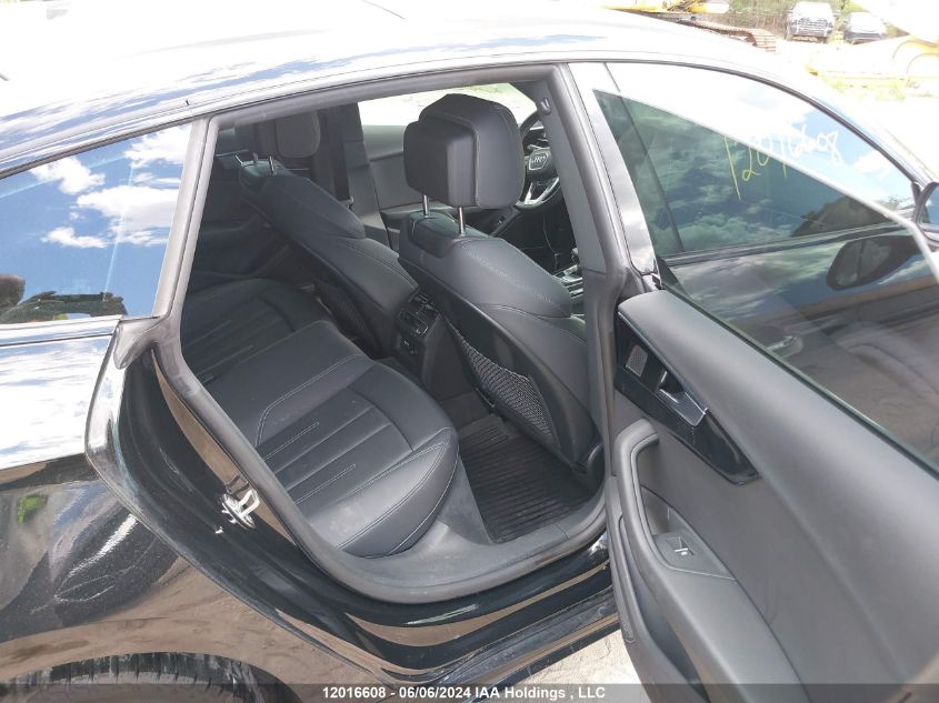 2022 Audi A5 Sportback VIN: WAUEACF50NA018049 Lot: 12016608