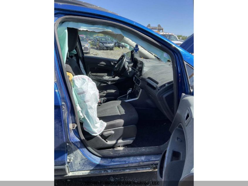 2020 Ford Ecosport Se VIN: MAJ6S3GL3LC333064 Lot: 12016612