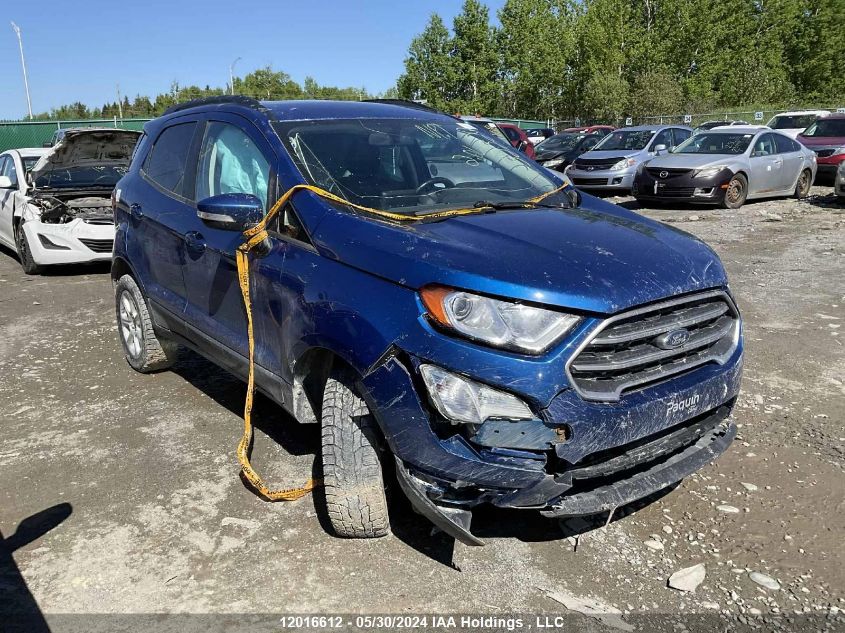 2020 Ford Ecosport Se VIN: MAJ6S3GL3LC333064 Lot: 12016612