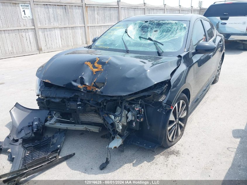 2022 Nissan Sentra VIN: 3N1AB8DV5NY313130 Lot: 12016625