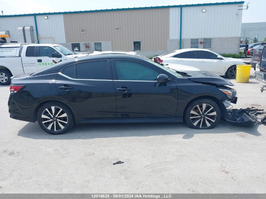 2022 Nissan Sentra VIN: 3N1AB8DV5NY313130 Lot: 12016625