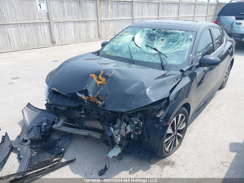 2022 Nissan Sentra VIN: 3N1AB8DV5NY313130 Lot: 12016625