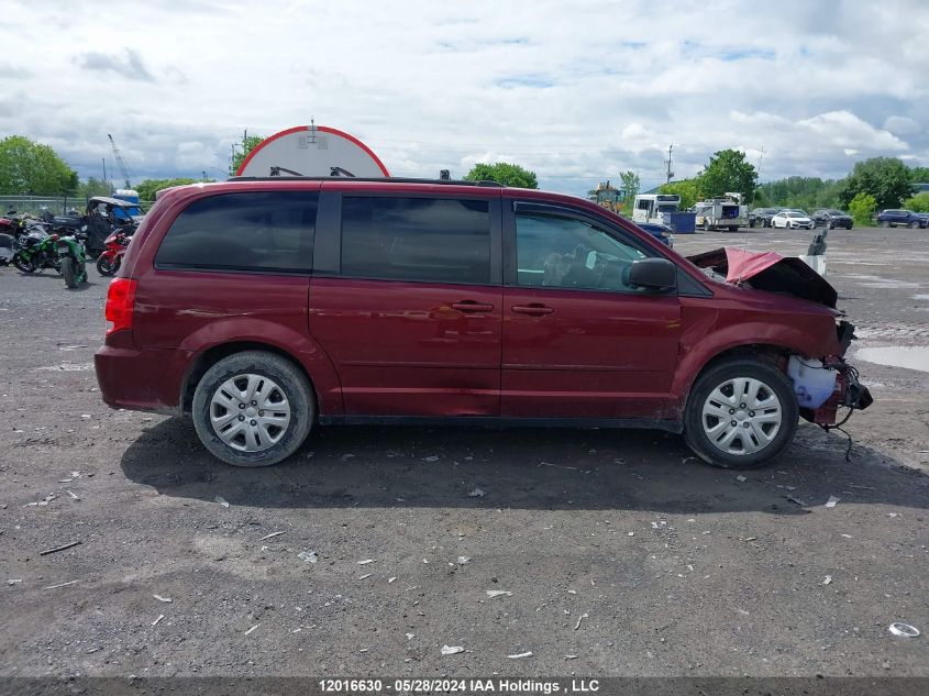 2017 Dodge Grand Caravan Se VIN: 2C4RDGBG3HR655401 Lot: 12016630