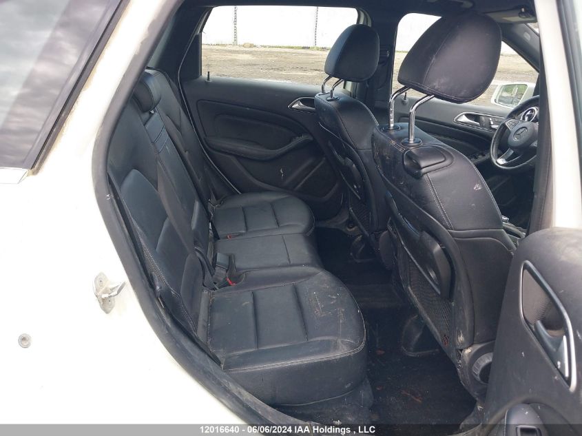 2017 Mercedes-Benz B-Class VIN: WDDMH4GB2HJ437891 Lot: 12016640