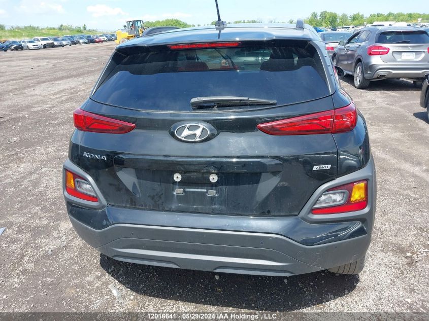 2018 Hyundai Kona Sel/Tech VIN: KM8K6CAA5JU118700 Lot: 12016641