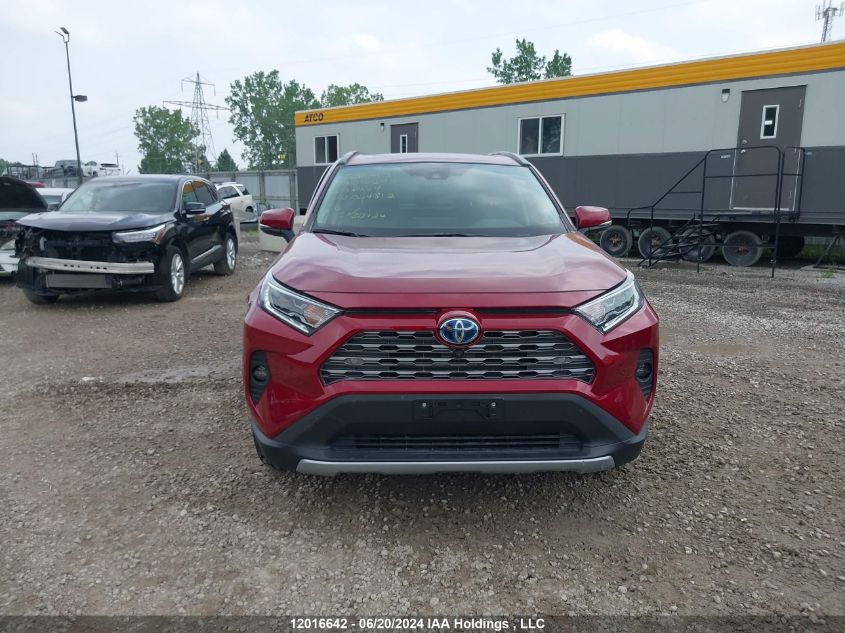 2020 Toyota Rav4 Limited VIN: 2T3DWRFV6LW064812 Lot: 12016642