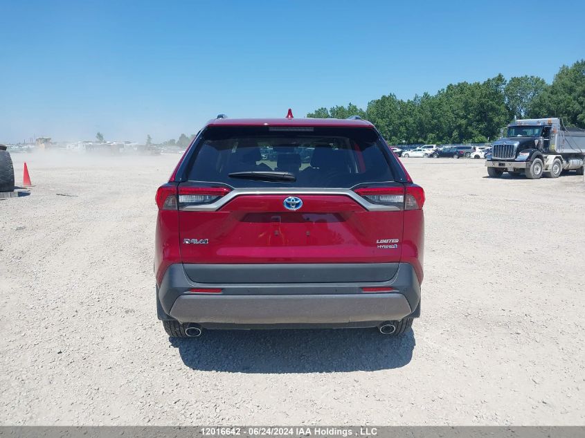 2020 Toyota Rav4 Limited VIN: 2T3DWRFV6LW064812 Lot: 12016642