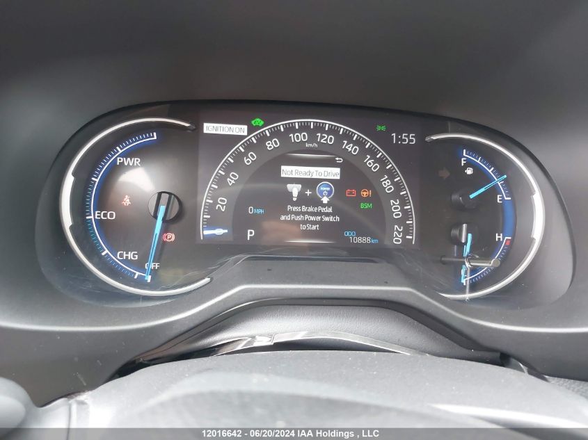 2020 Toyota Rav4 Limited VIN: 2T3DWRFV6LW064812 Lot: 12016642