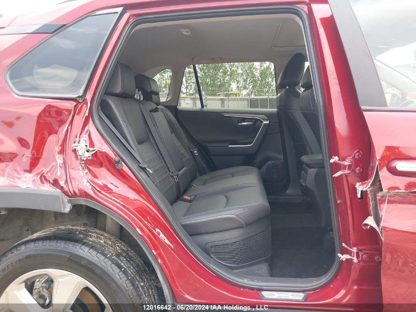 2020 Toyota Rav4 Limited VIN: 2T3DWRFV6LW064812 Lot: 12016642