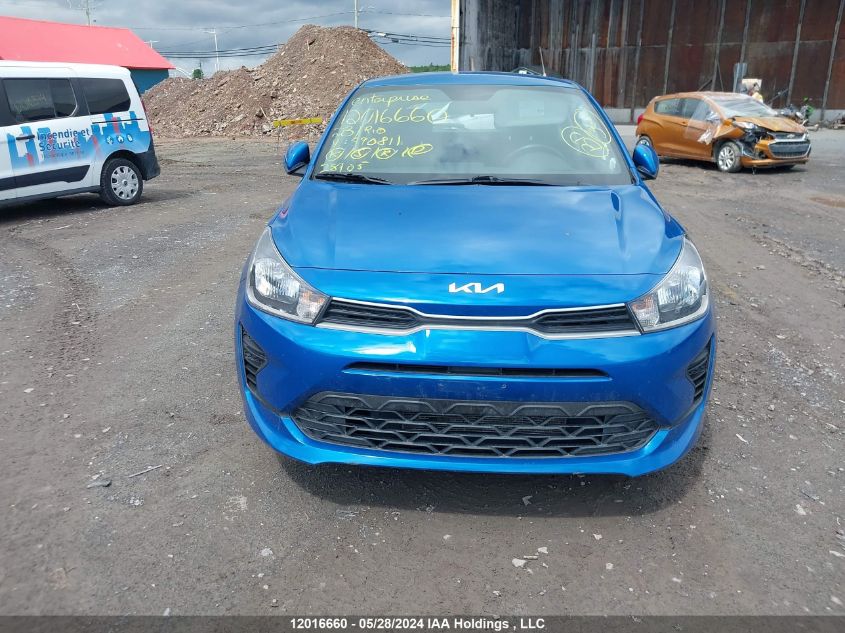 2023 Kia Rio 5-Door VIN: 3KPA25AD5PE590811 Lot: 12016660