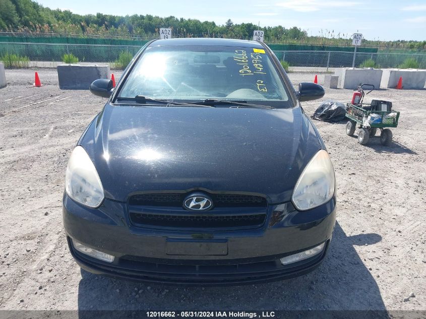 2009 Hyundai Accent VIN: KMHCN35CX9U142957 Lot: 12016662