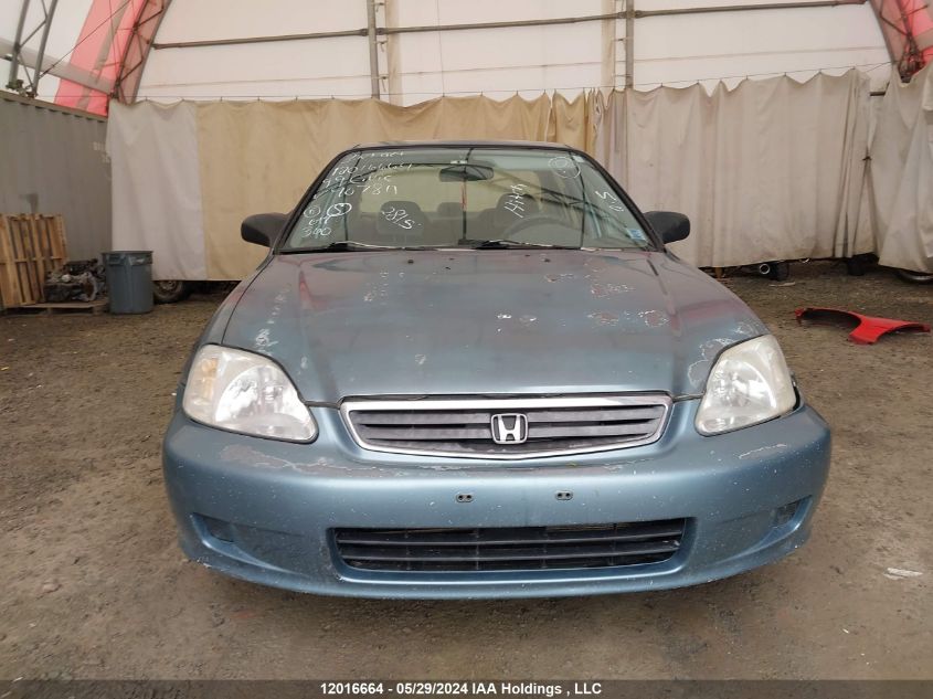 1999 Honda Civic VIN: 2HGEJ6513XH907811 Lot: 12016664