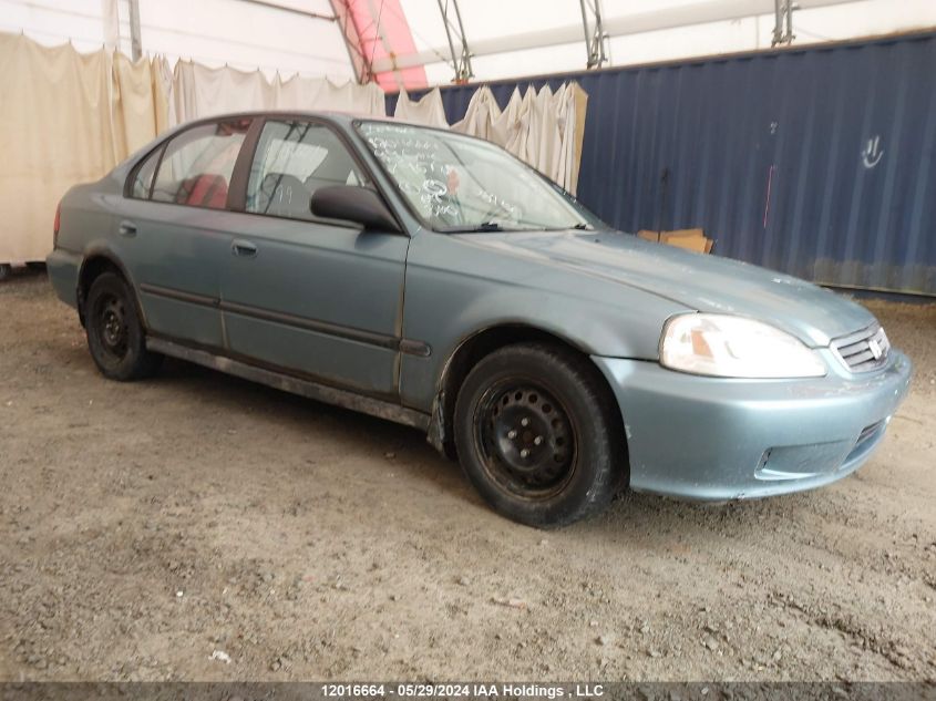 1999 Honda Civic VIN: 2HGEJ6513XH907811 Lot: 12016664