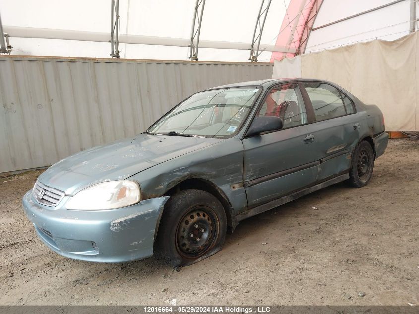 1999 Honda Civic VIN: 2HGEJ6513XH907811 Lot: 12016664