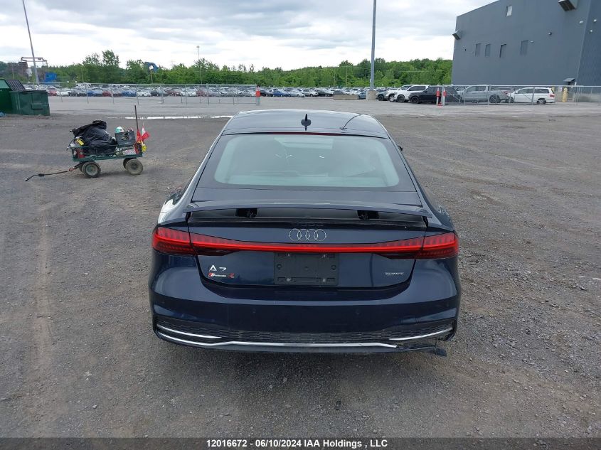 2019 Audi A7 Prestige S-Line VIN: WAUV2AF25KN026580 Lot: 12016672