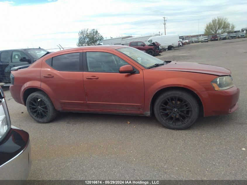 2008 Dodge Avenger R/T VIN: 1B3LD76M18N130924 Lot: 12016674