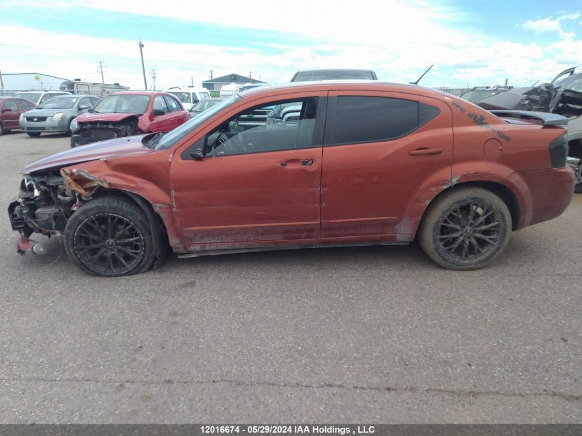 2008 Dodge Avenger R/T VIN: 1B3LD76M18N130924 Lot: 12016674