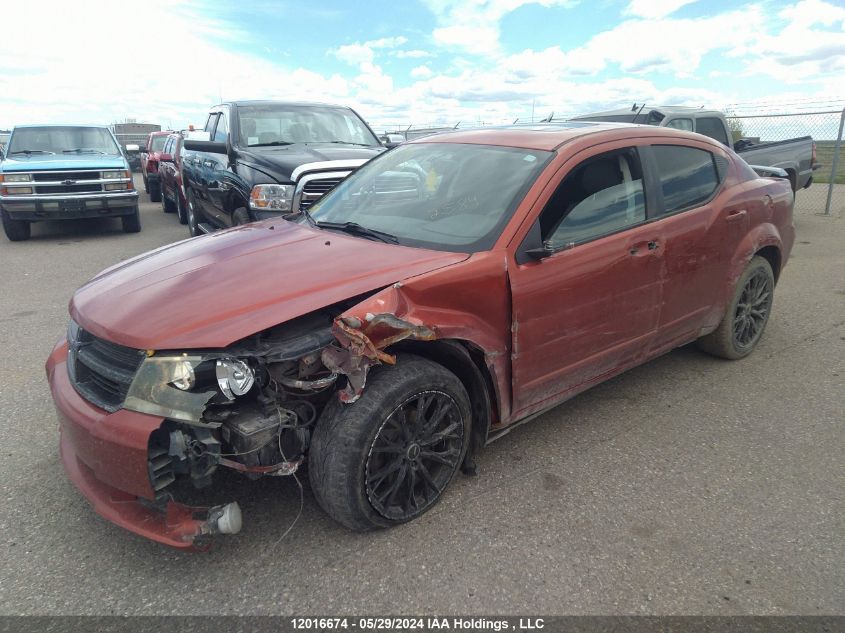 2008 Dodge Avenger R/T VIN: 1B3LD76M18N130924 Lot: 12016674