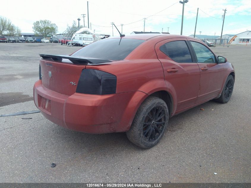 2008 Dodge Avenger R/T VIN: 1B3LD76M18N130924 Lot: 12016674