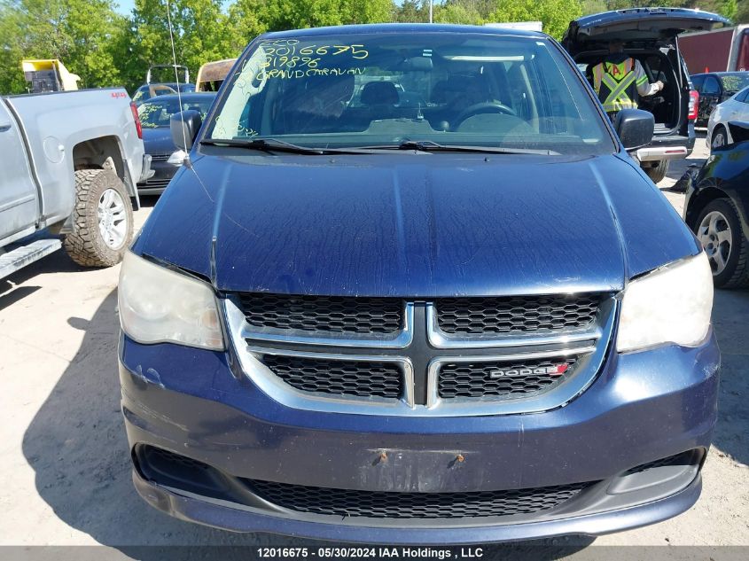 2012 Dodge Grand Caravan Se VIN: 2C4RDGBG8CR319896 Lot: 12016675