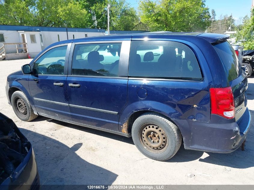 2012 Dodge Grand Caravan Se VIN: 2C4RDGBG8CR319896 Lot: 12016675