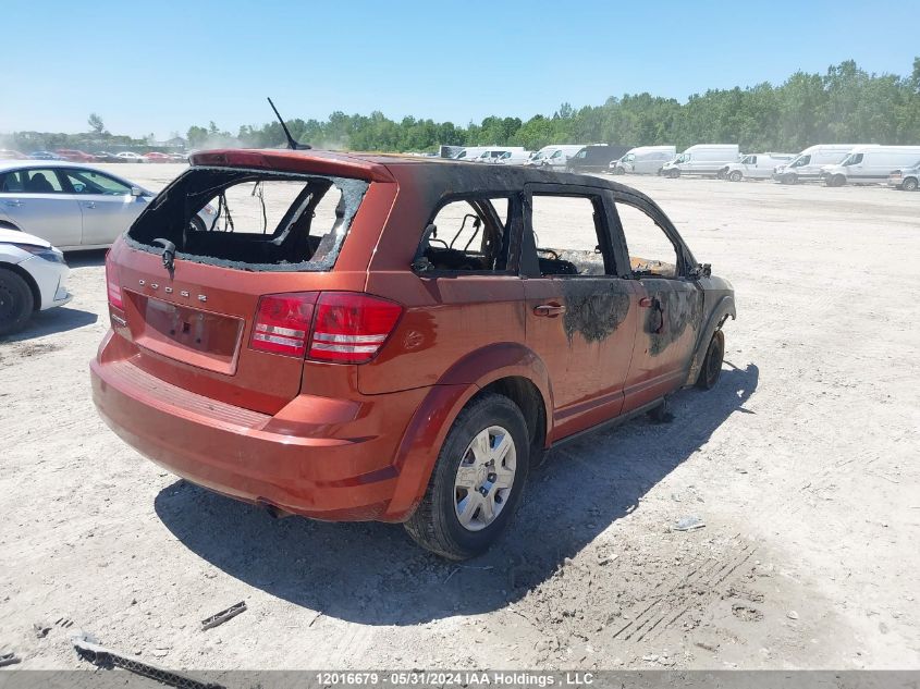 2012 Dodge Journey Cvp/Se Plus VIN: 3C4PDCAB5CT281949 Lot: 12016679