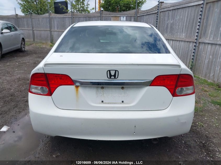 2009 Honda Civic Sdn VIN: 2HGFA16659H103255 Lot: 12016689