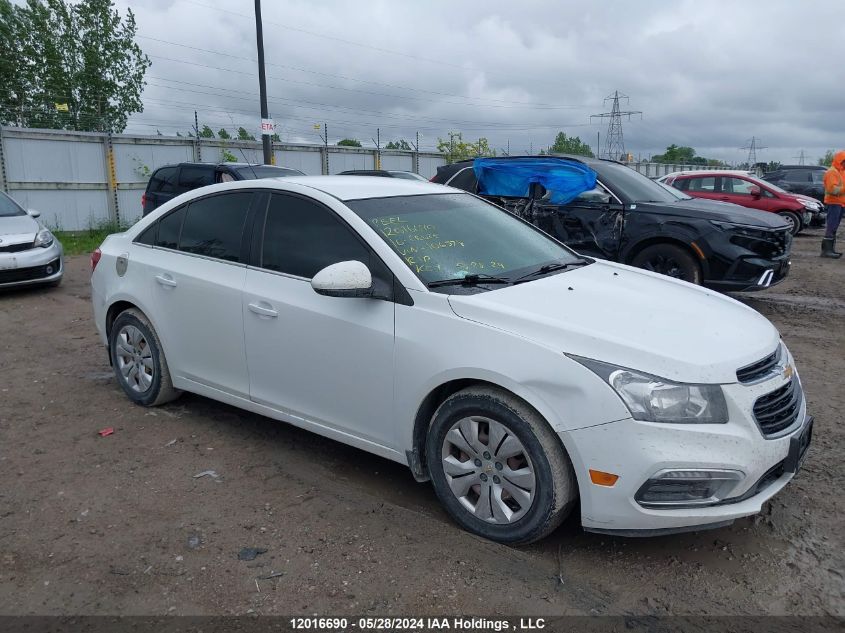 2016 Chevrolet Cruze Limited Lt VIN: 1G1PE5SB7G7106578 Lot: 12016690