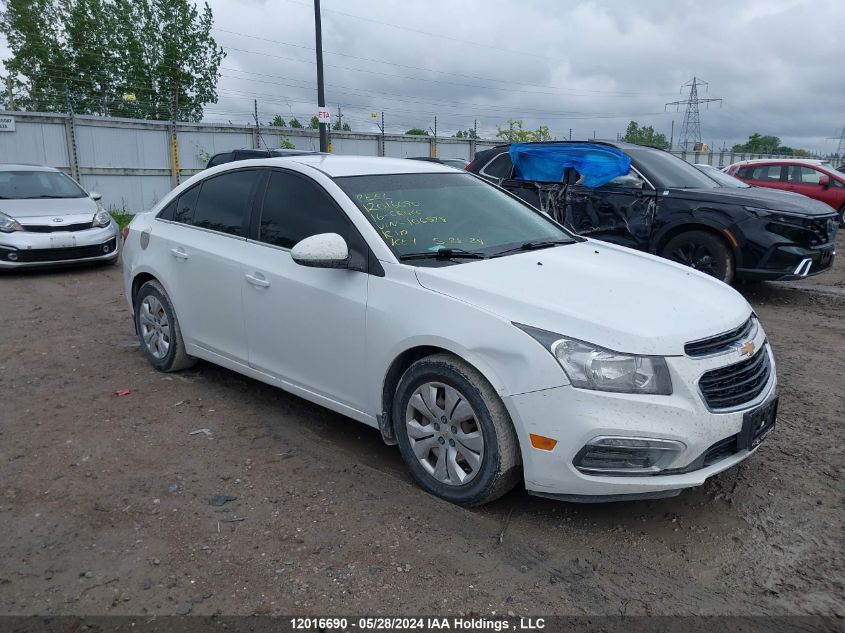 2016 Chevrolet Cruze Limited Lt VIN: 1G1PE5SB7G7106578 Lot: 12016690