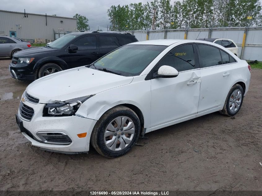 2016 Chevrolet Cruze Limited Lt VIN: 1G1PE5SB7G7106578 Lot: 12016690