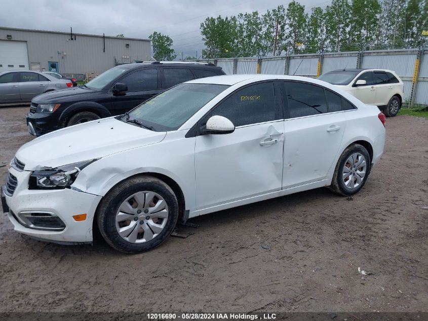 2016 Chevrolet Cruze Limited Lt VIN: 1G1PE5SB7G7106578 Lot: 12016690