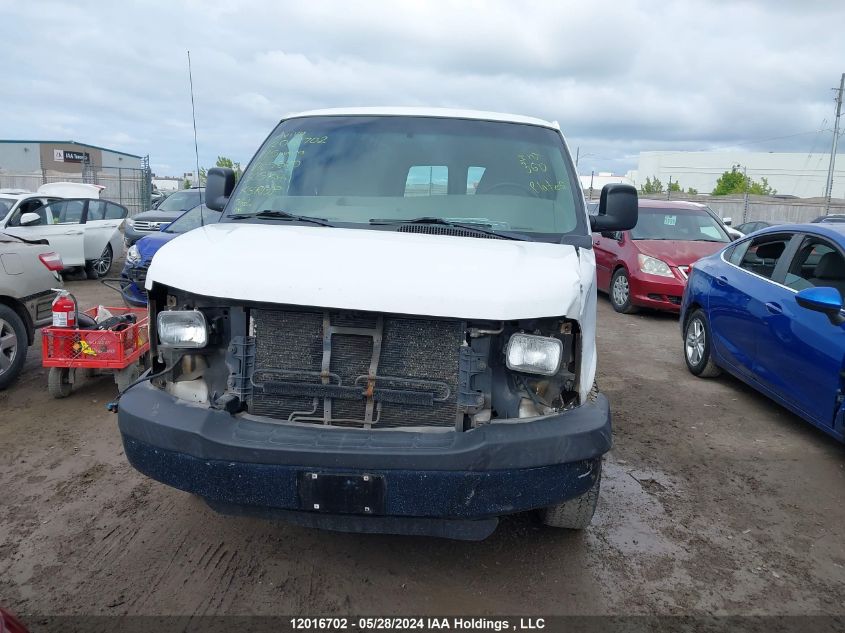 2014 GMC Savana Cargo Van VIN: 1GTW7GCA5E1105590 Lot: 12016702