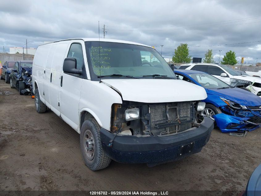 2014 GMC Savana Cargo Van VIN: 1GTW7GCA5E1105590 Lot: 12016702