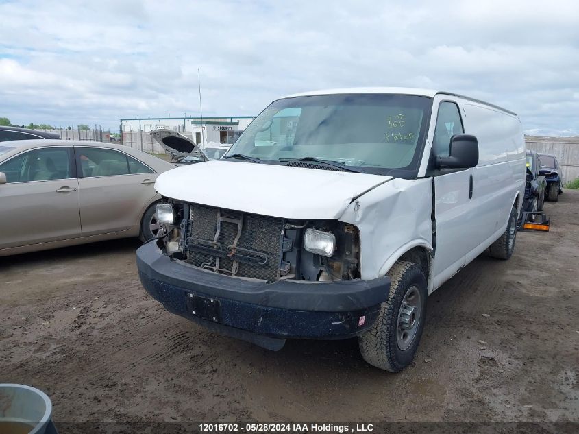 2014 GMC Savana Cargo Van VIN: 1GTW7GCA5E1105590 Lot: 12016702