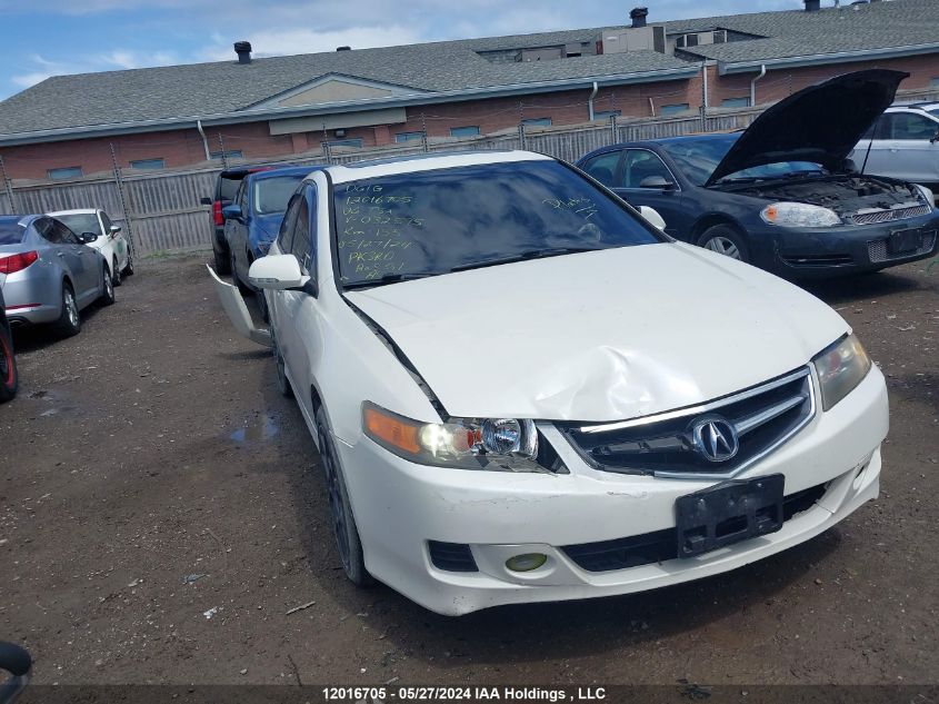 2006 Acura Tsx VIN: JH4CL96816C032595 Lot: 12016705