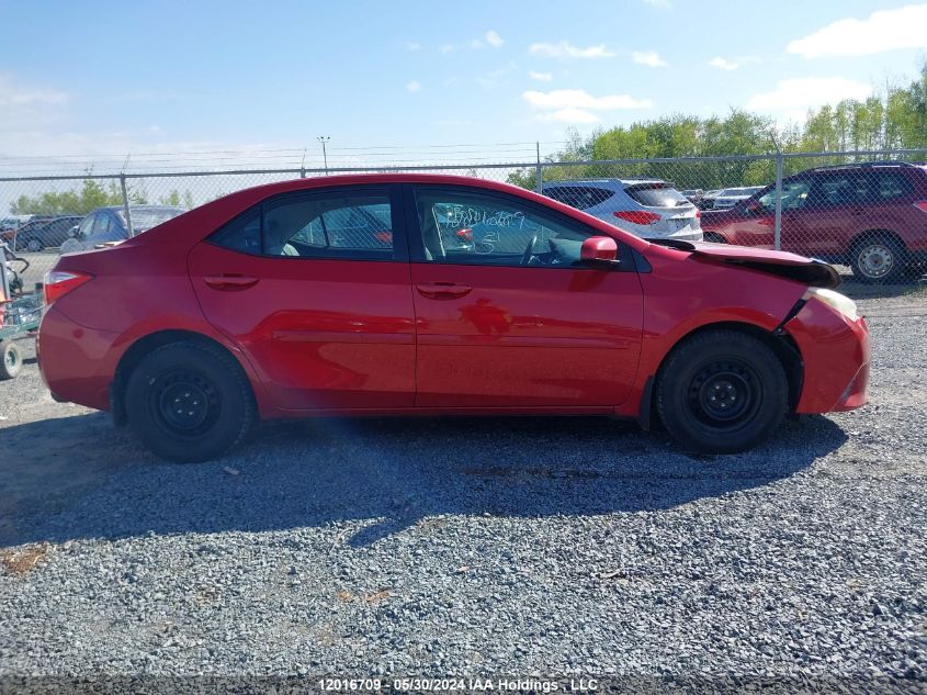 2015 Toyota Corolla Ce/Le/S VIN: 2T1BURHE5FC367668 Lot: 12016709